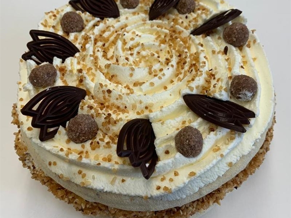 Hazelnoottaart Slagroom