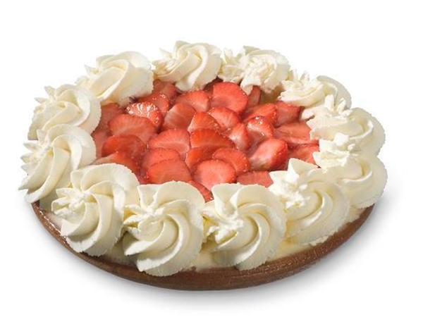 Aardbeienvlaai Ø22 cm (seizoensproduct)